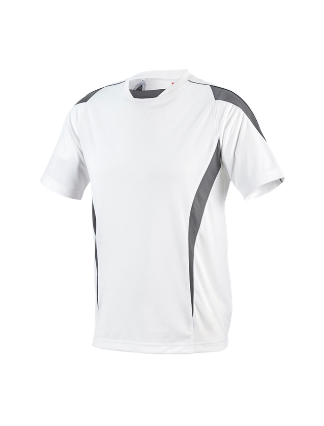 Bovenkleding: e.s. Funktioneel T-Shirt poly Silverfresh + wit/cement 2
