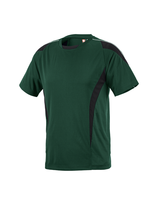 Onderwerpen: e.s. Funktioneel T-Shirt poly Silverfresh + groen/zwart 2