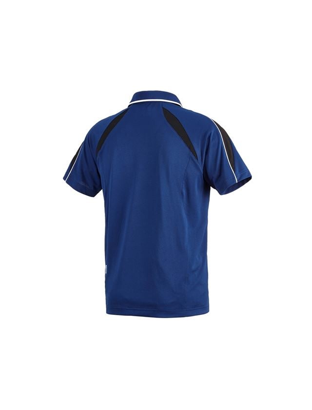 Bovenkleding: e.s. Funktioneel Polo-Shirt poly Silverfresh + korenblauw/zwart 3