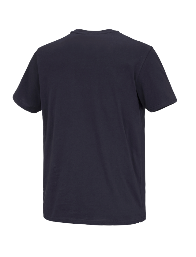 Bovenkleding: STONEKIT T-shirt Basic + donkerblauw 1