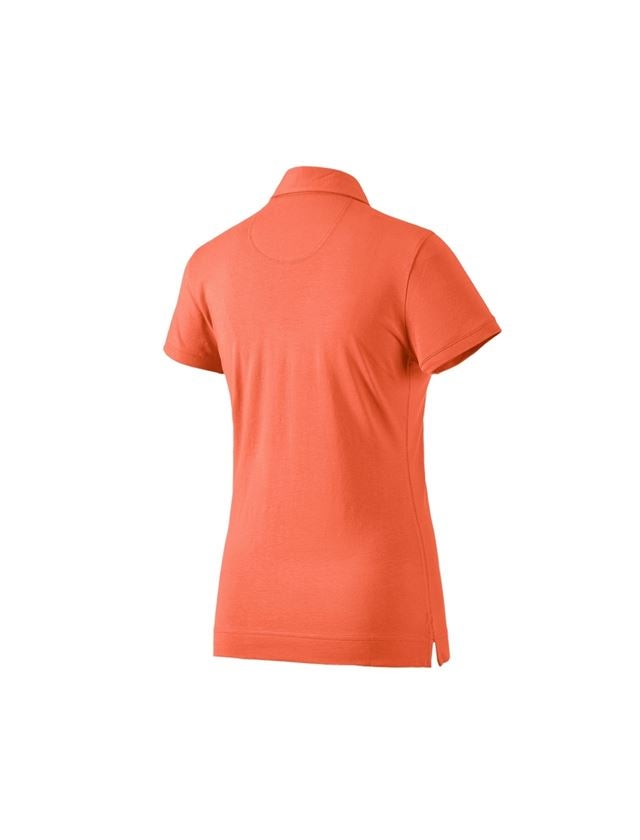 Bovenkleding: e.s. Polo-Shirt cotton stretch, dames + nectarine 1