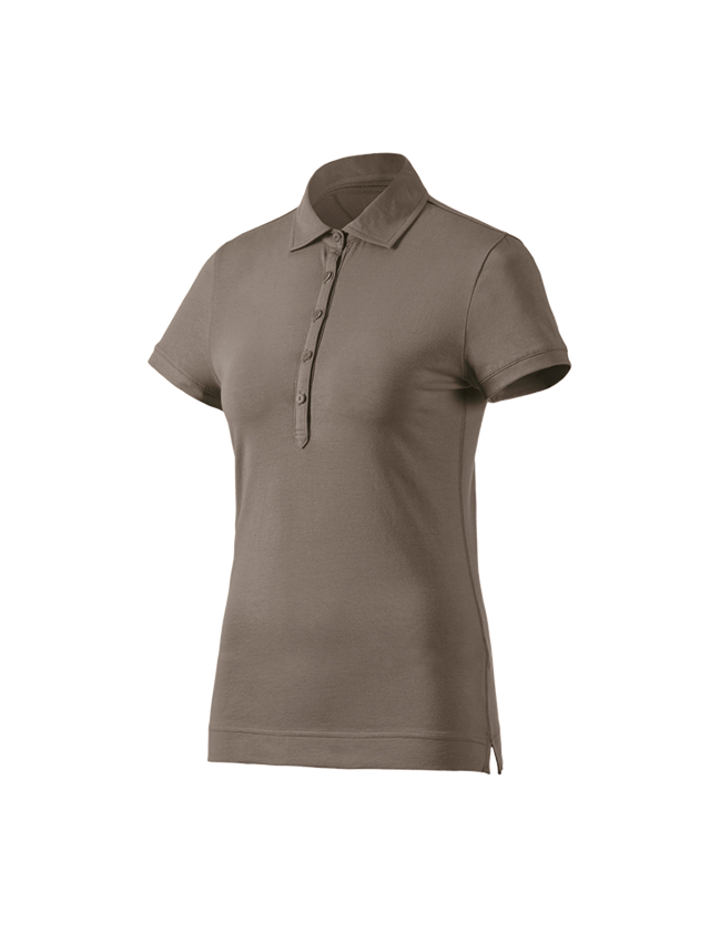 Bovenkleding: e.s. Polo-Shirt cotton stretch, dames + steen 2
