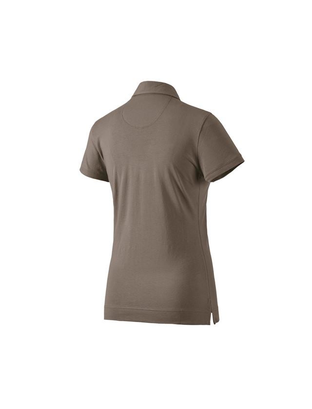 Bovenkleding: e.s. Polo-Shirt cotton stretch, dames + steen 3