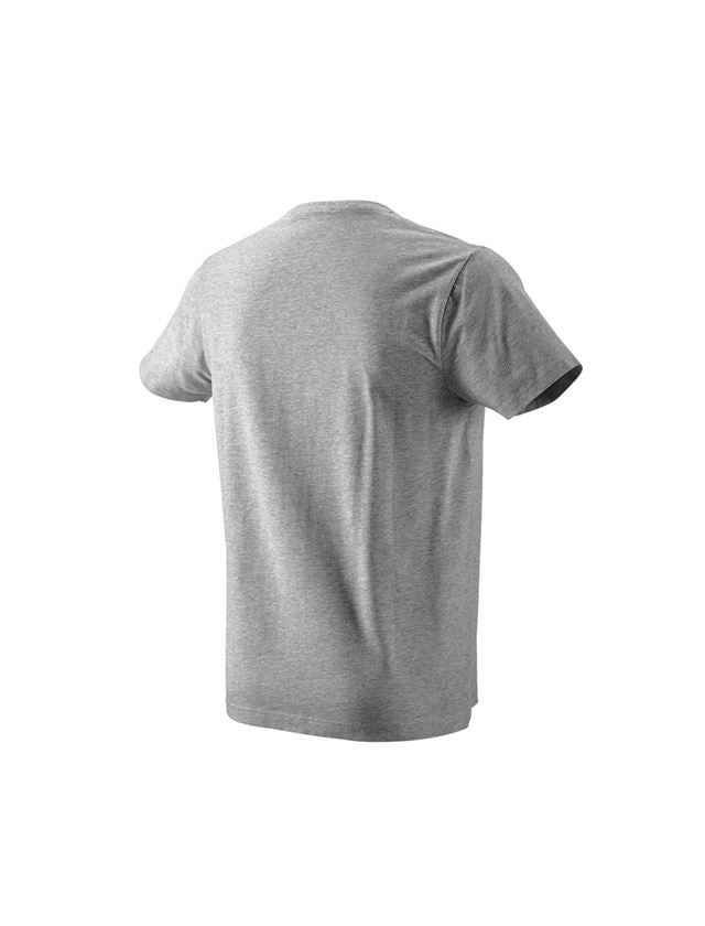 Onderwerpen: e.s. T-Shirt 1908 + grijs mêlee/wit 1