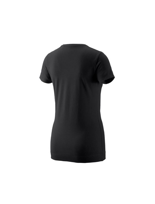 Bovenkleding: e.s. T-Shirt 1908, dames + zwart/wit 1