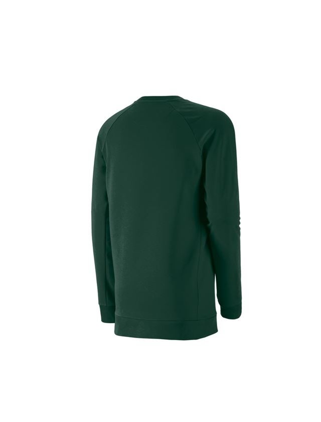 Bovenkleding: e.s. Sweatshirt cotton stretch, long fit + groen 2
