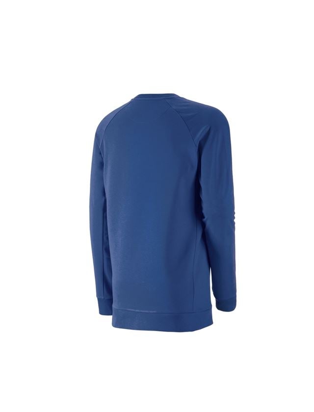 Bovenkleding: e.s. Sweatshirt cotton stretch, long fit + alkalisch blauw 2