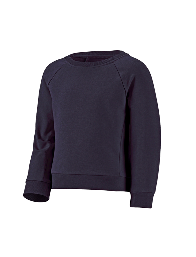 Bovenkleding: e.s. Sweatshirt cotton stretch, kinderen + donkerblauw 2