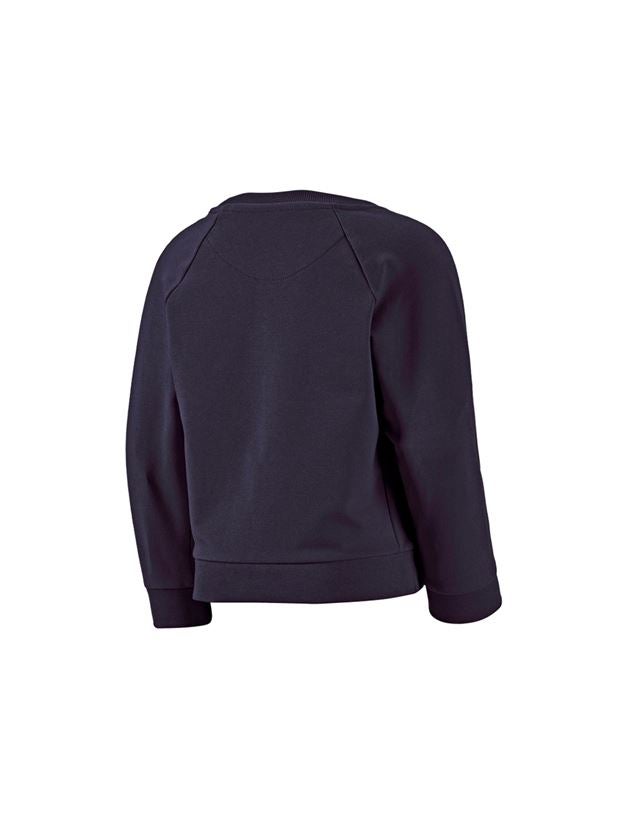 Bovenkleding: e.s. Sweatshirt cotton stretch, kinderen + donkerblauw 3