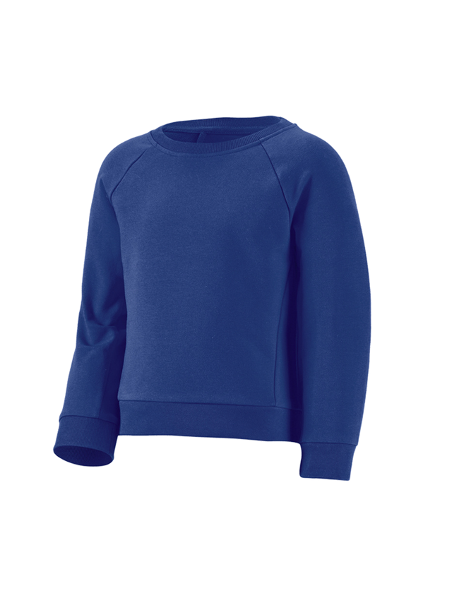 Onderwerpen: e.s. Sweatshirt cotton stretch, kinderen + korenblauw