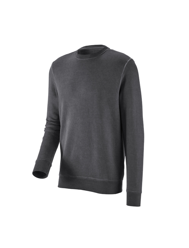 Bovenkleding: e.s. Sweatshirt vintage poly cotton + oxidezwart vintage 2