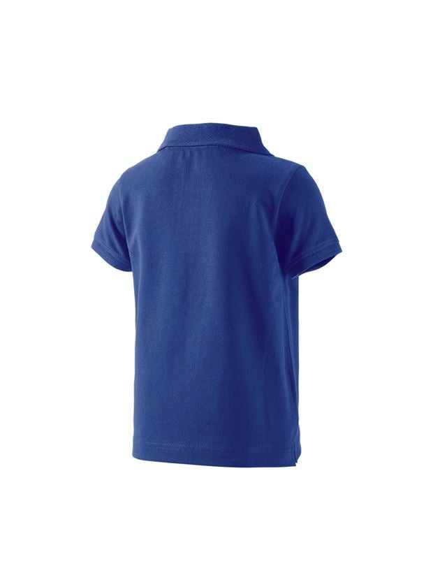 Onderwerpen: e.s. Polo-Shirt cotton stretch, kinderen + korenblauw 1