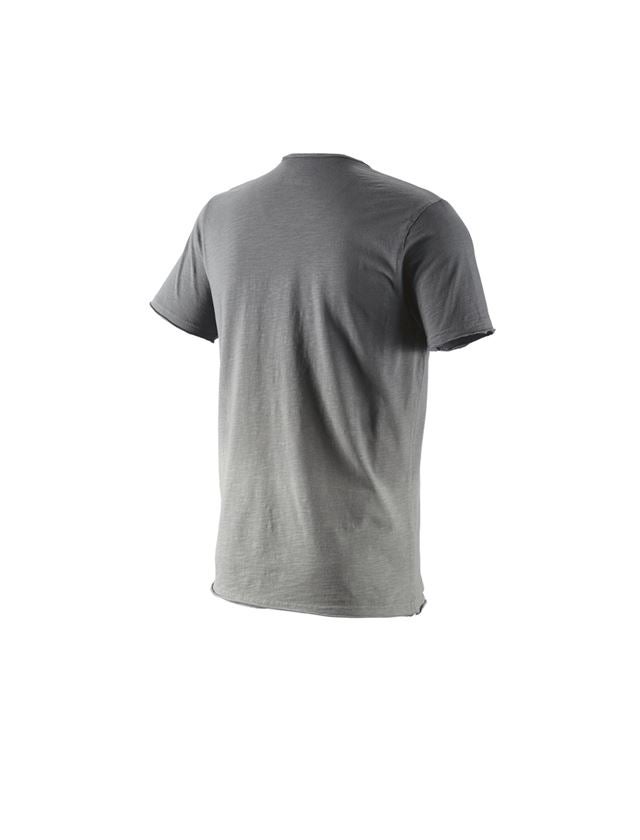 Bovenkleding: e.s. T-Shirt denim workwear + graniet vintage 1