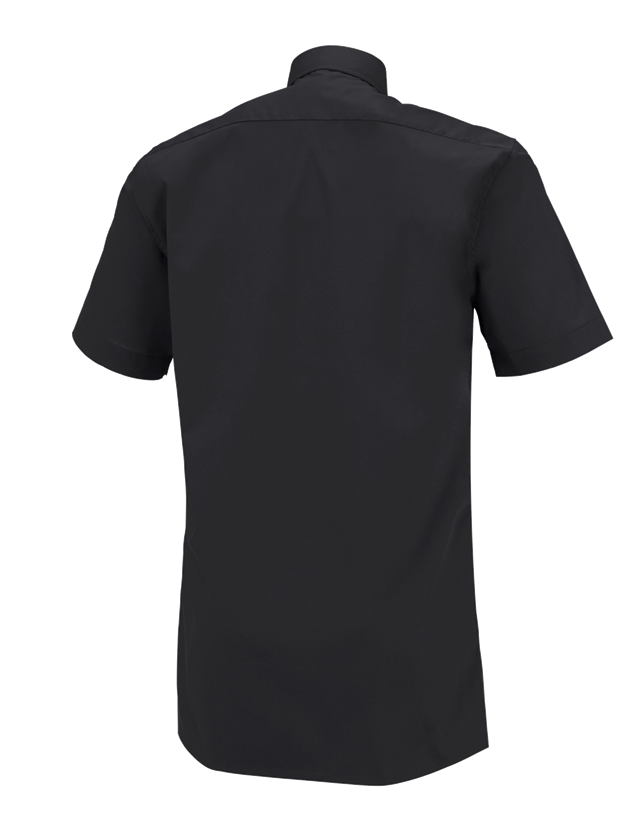 Bovenkleding: e.s. Service-overhemd korte mouw + zwart 1