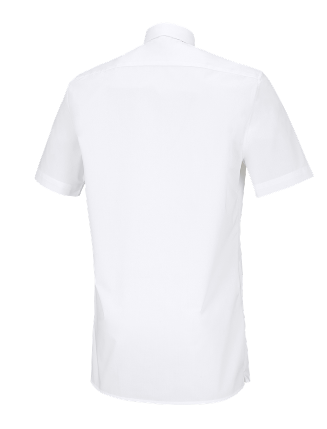 Bovenkleding: e.s. Service-overhemd korte mouw + wit 1