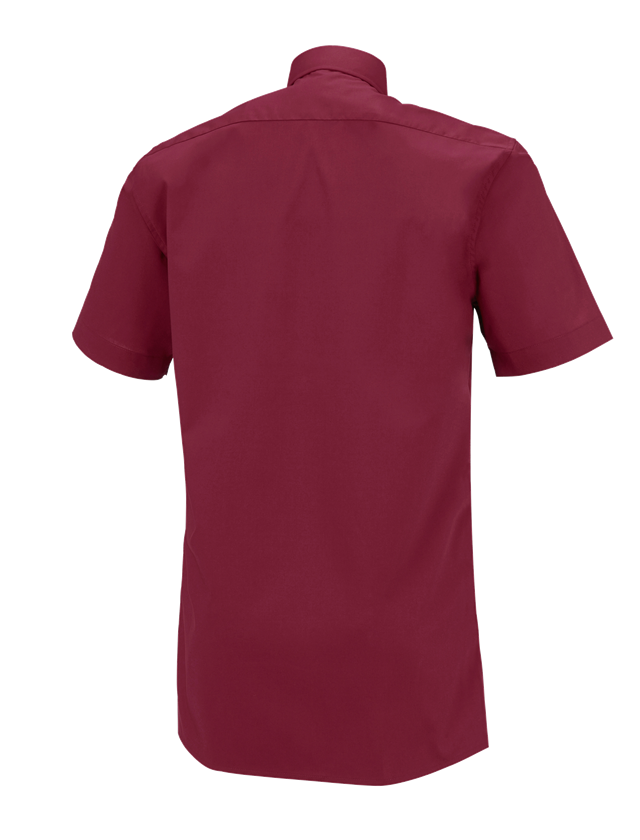 Bovenkleding: e.s. Service-overhemd korte mouw + robijn 1