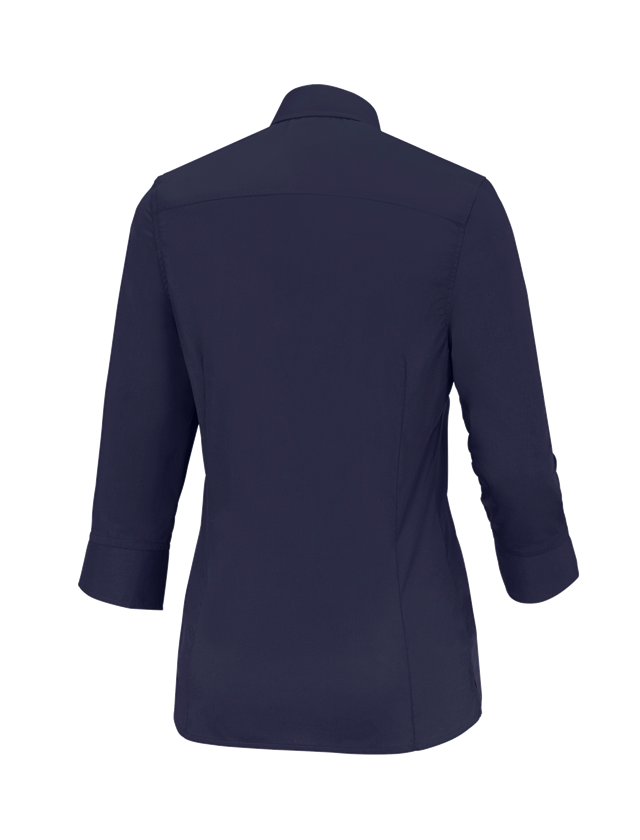 Onderwerpen: Business-blouse e.s.comfort, 3/4-mouw + donkerblauw 1