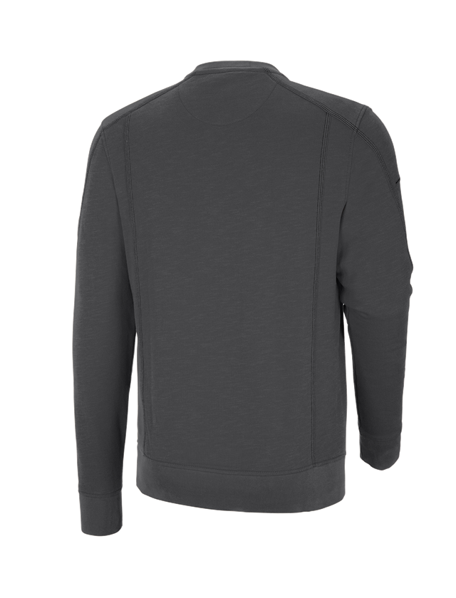 Bovenkleding: Sweatshirt cotton slub e.s.roughtough + titaan 3