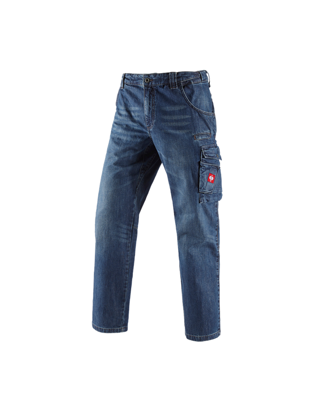 Werkbroeken: e.s. Worker-Jeans + darkwashed 2