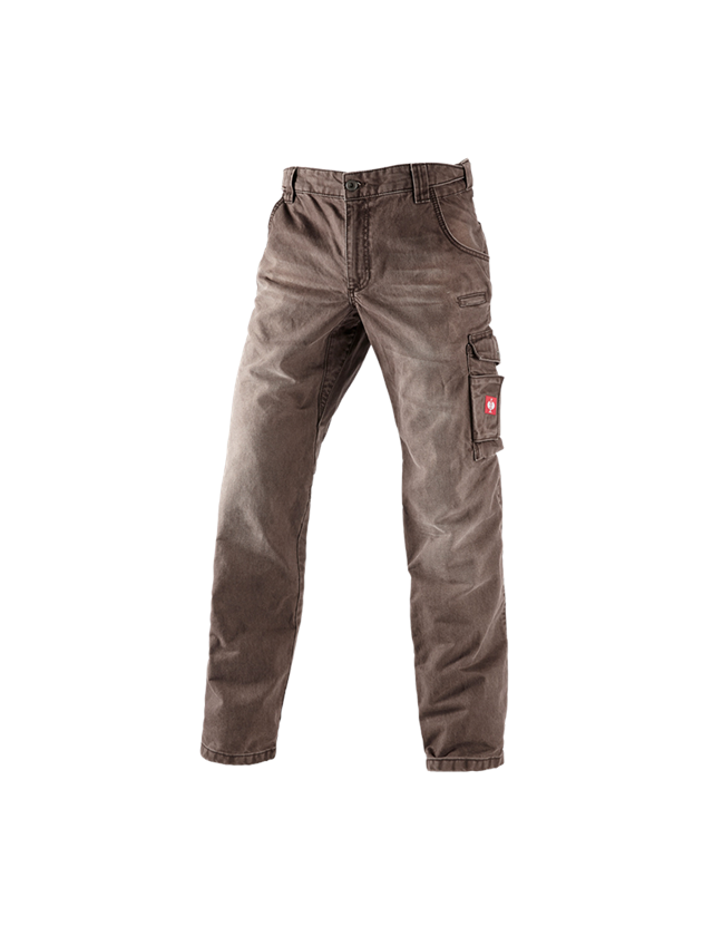 Loodgieter / Installateurs: e.s. Worker-Jeans + kastanje