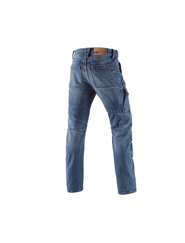 Werkbroeken: e.s. cargo worker-jeans POWERdenim + stonewashed 3