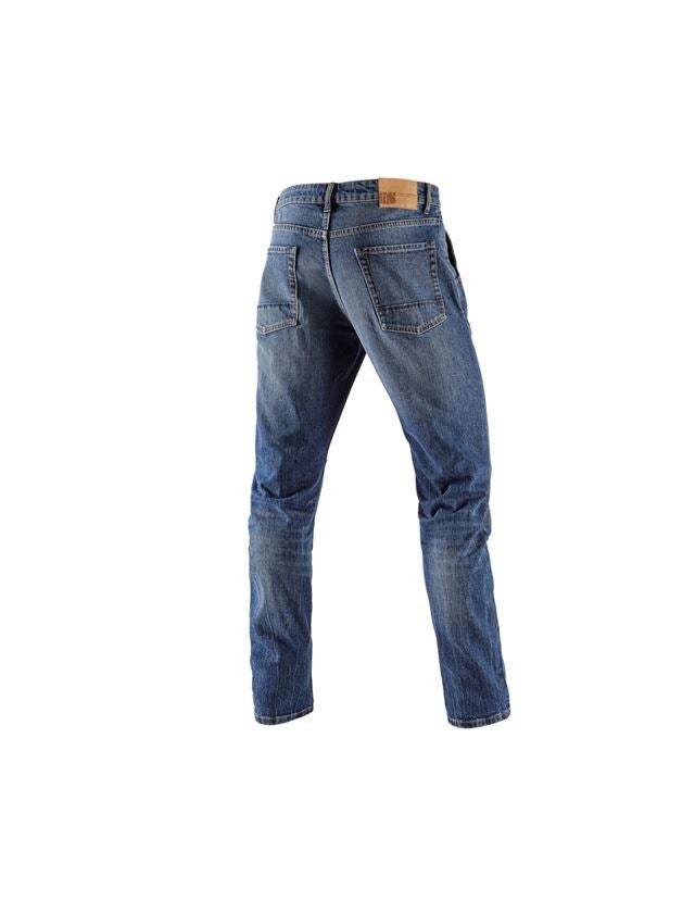 Werkbroeken: e.s. 5-pocket-jeans POWERdenim + stonewashed 3