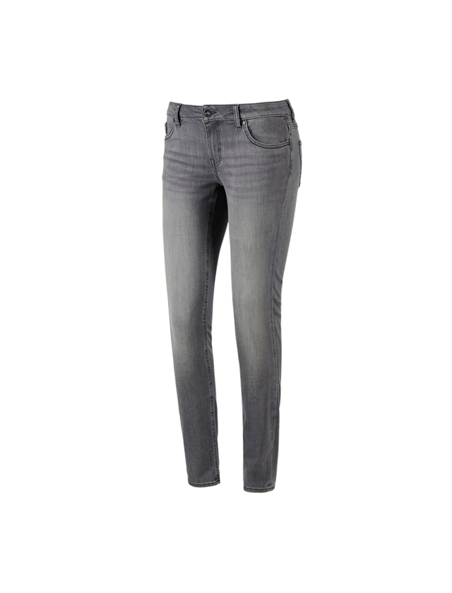 Werkbroeken: e.s. 5-pocket-stretch-jeans, dames + graphitewashed 2