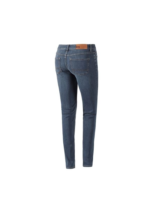 Werkbroeken: e.s. 5-pocket-stretch-jeans, dames + mediumwashed 3