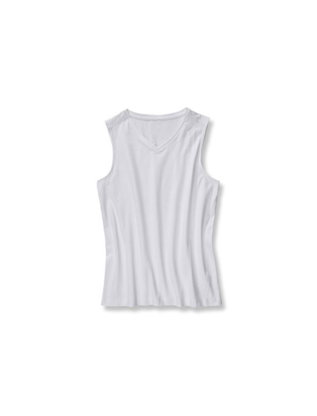 Ondergoed | Thermokleding: e.s. Cotton stretch athletic shirt + wit