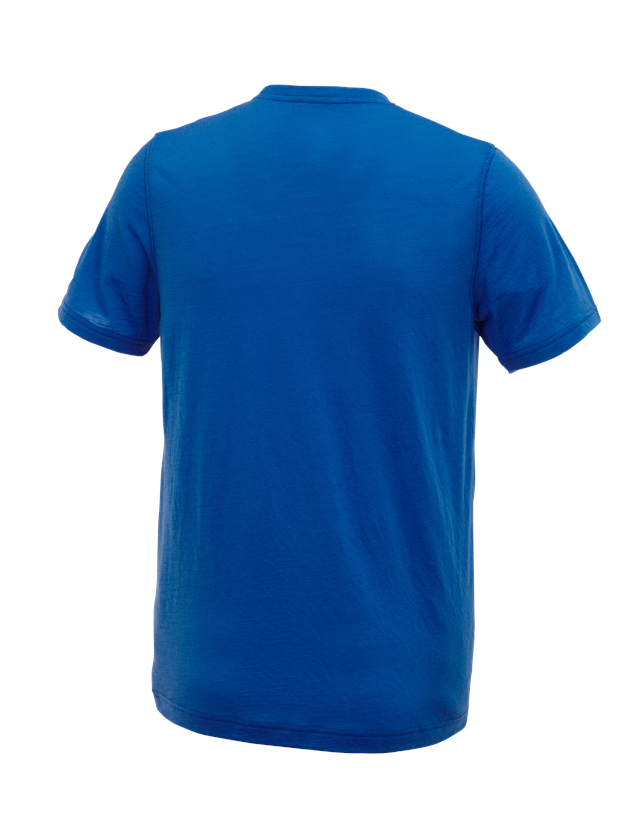 Bovenkleding: e.s. T-Shirt Merino light + gentiaanblauw 1