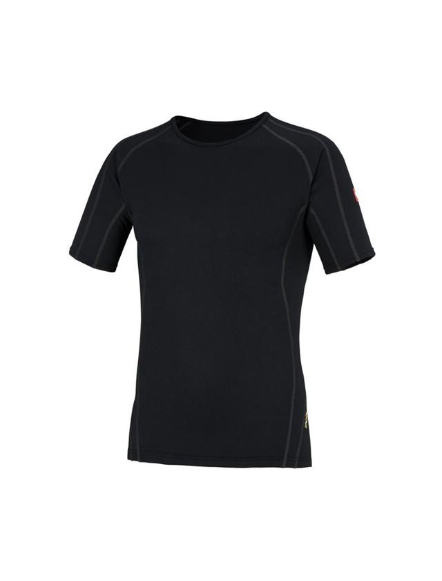 Ondergoed | Thermokleding: e.s. Functionele-T-Shirt clima-pro - warm, heren + zwart 2