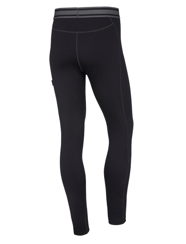 Ondergoed | Thermokleding: e.s. Function-Long Pants thermo stretch-x-warm  + zwart 3