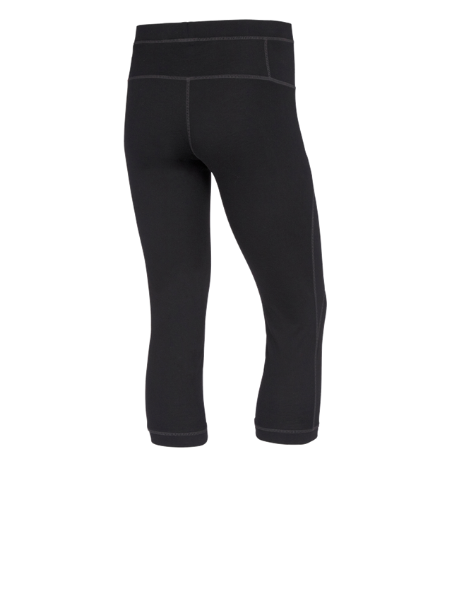 Ondergoed | Thermokleding: e.s. Functionele-3/4 Pants basis-warm + zwart 3