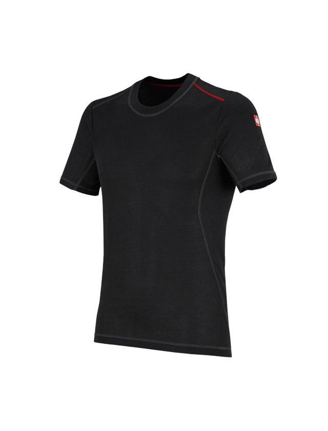 Ondergoed | Thermokleding: e.s. Functionele t-shirt basis-light + zwart 1
