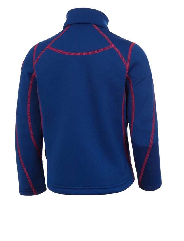 Bovenkleding: Schipperstrui thermo stretch e.s.motion 2020,kind. + korenblauw/vuurrood 3