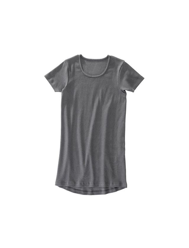 Ondergoed | Thermokleding: e.s. Cotton rib T-shirt + titaan