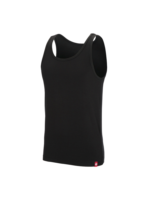 Ondergoed | Thermokleding: e.s. modal athletic shirt + zwart 1