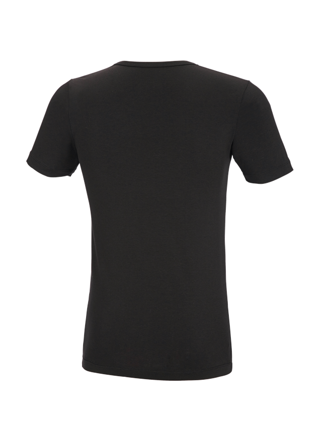 Ondergoed | Thermokleding: e.s. Modal T-shirt + zwart 3