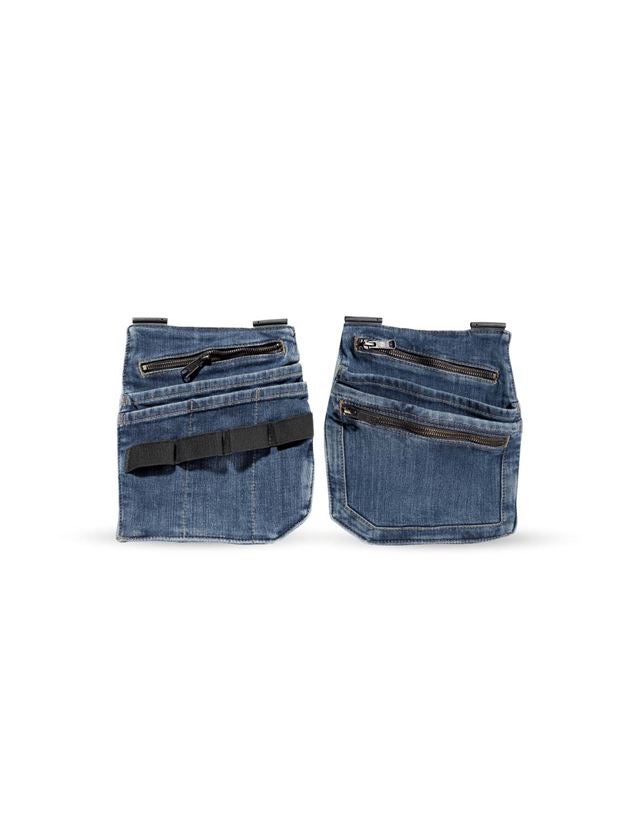 Accessoires: Jeans-gereedschapszak e.s.concrete + stonewashed