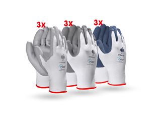 Test-set: handschoenen gerecycled, 9 paar