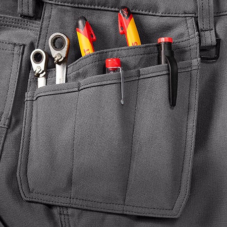 Worker-werkbroek e.s.iconic tool-pouch, heren